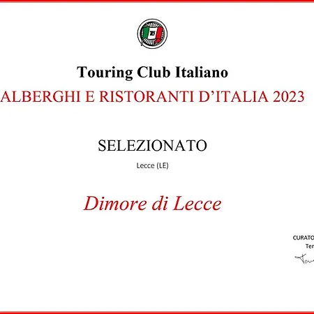 Gasthuis Dimore Di - Il Vico 4*